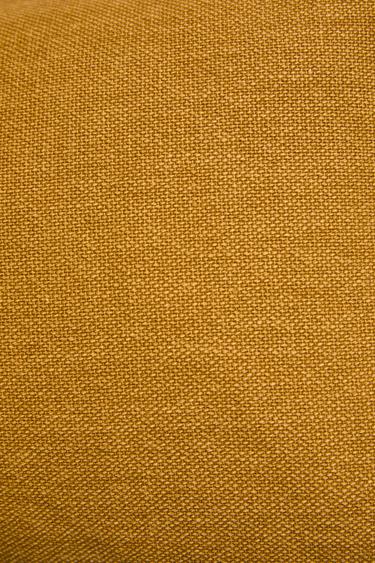Zara PLAIN THROW PILLOW COVER - Mustard