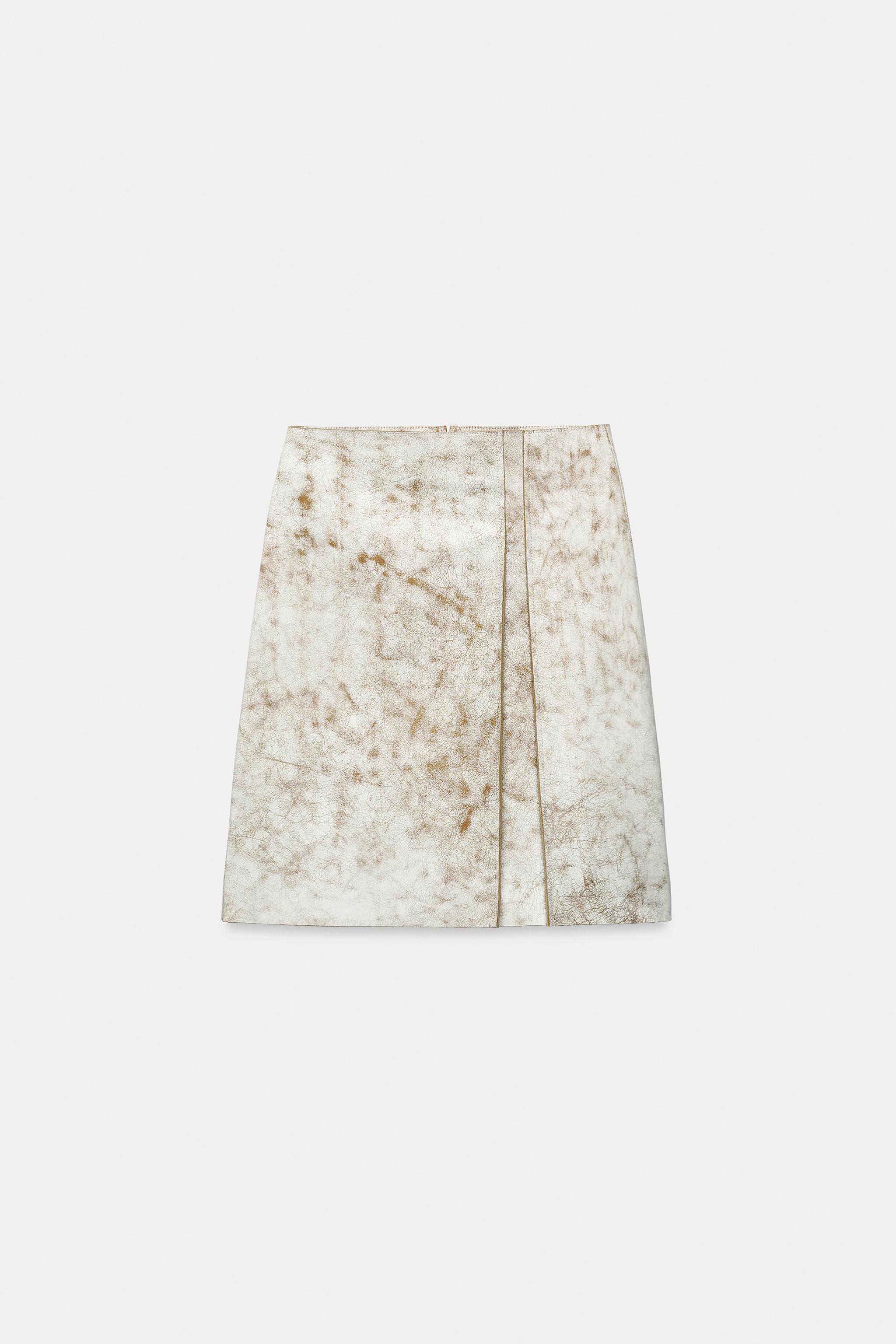ZW COLLECTION LIMITED EDITION LEATHER SKIRT