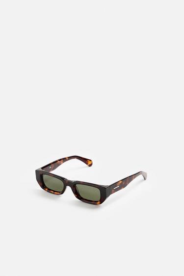 LUNETTES DE SOLEIL CARRÉES - Écaille de Zara - Image 2