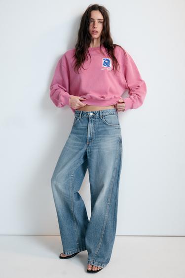 SUDADERA LAVADA HENRI MATISSE - Rosa de Zara