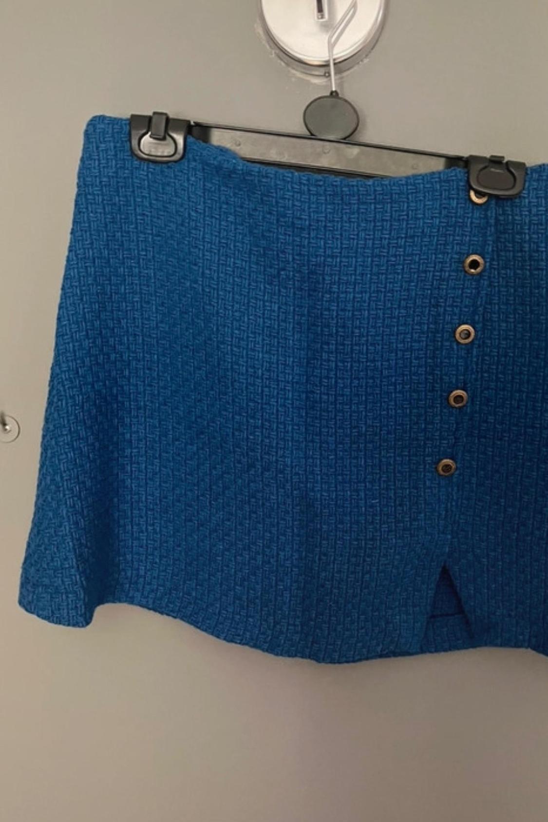 FLARED MINI SKIRT
