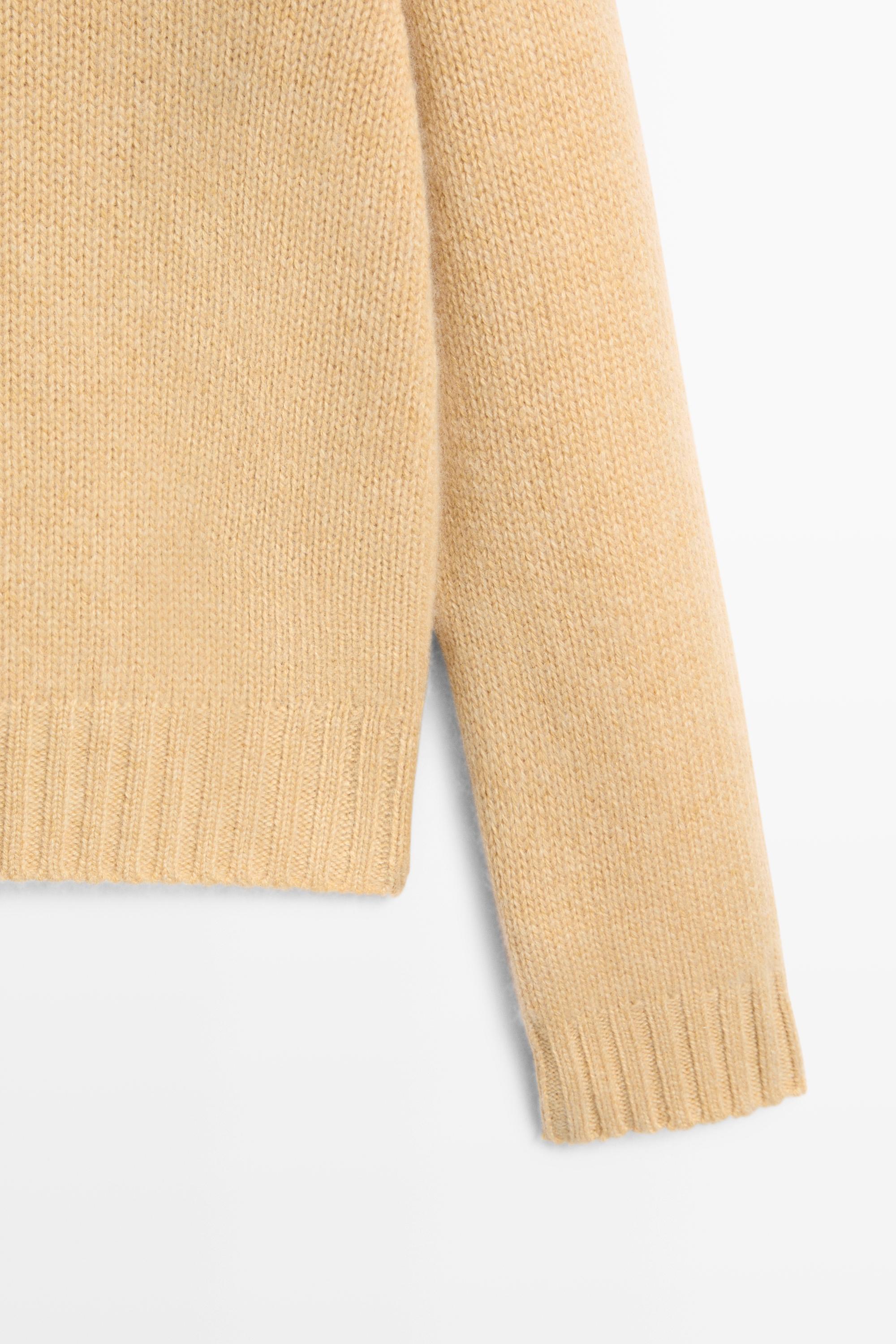 Pull en maille 100 % cachemire à col rond