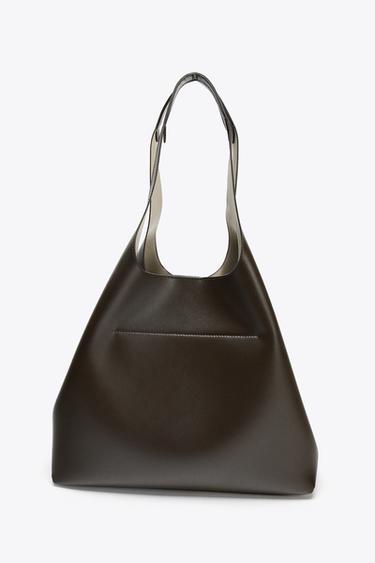 SAC SHOPPER - Chocolat de Zara - Image 1