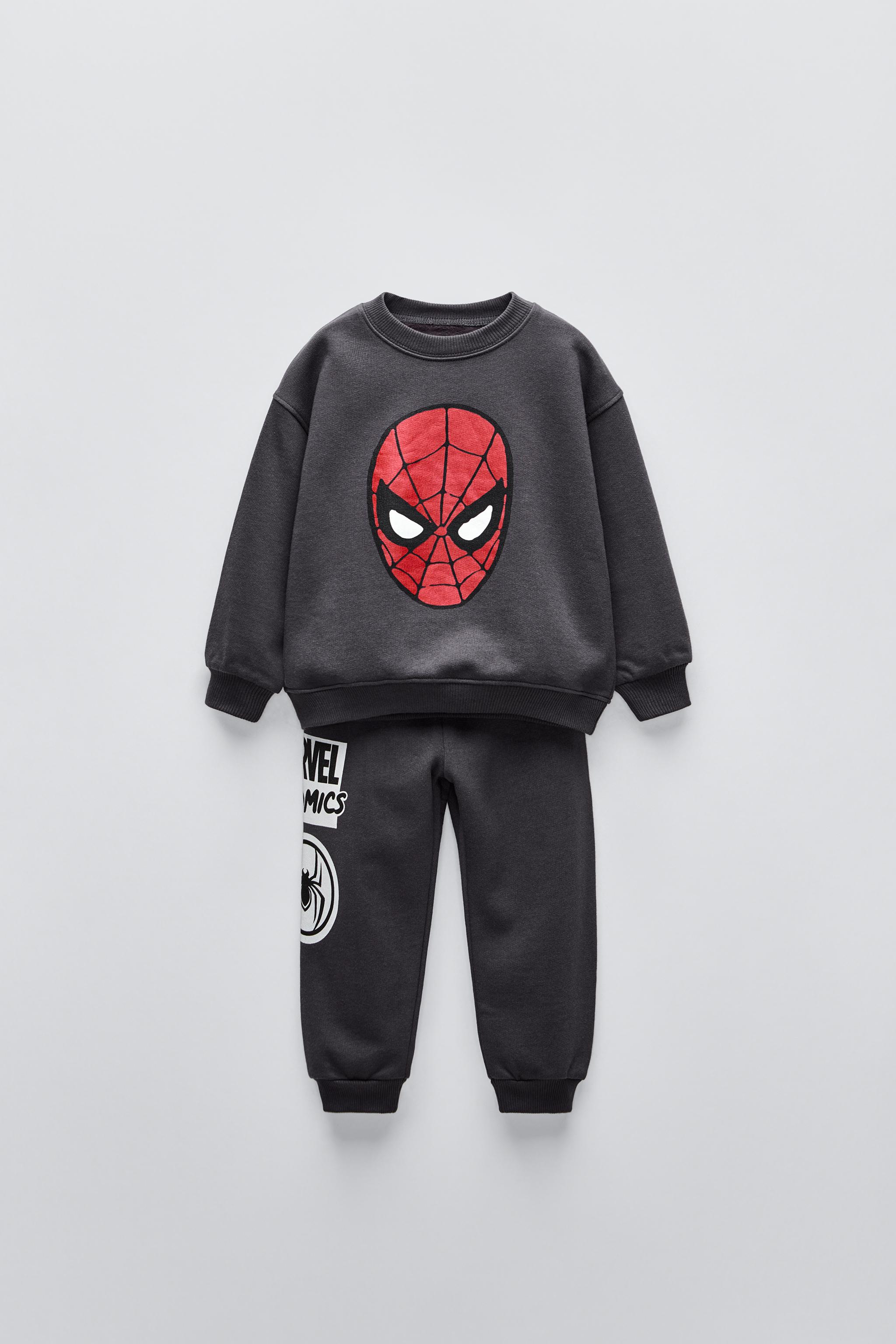 SPIDER MAN MARVEL SWEATSHIRT AND TROUSERS SET Anthracite grey ZARA United Kingdom