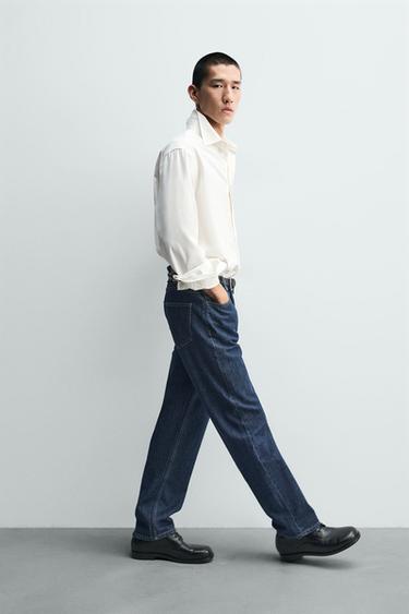 REGULAR FIT JEANS - Blue by Zara - Image 5