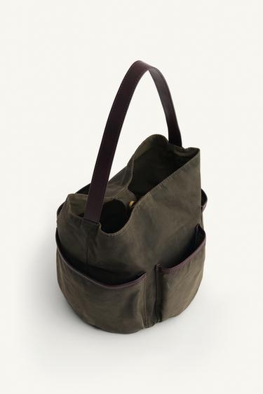 LIMITED EDITION GARDENER SHOULDER BAG - Green by Zara - Image 5