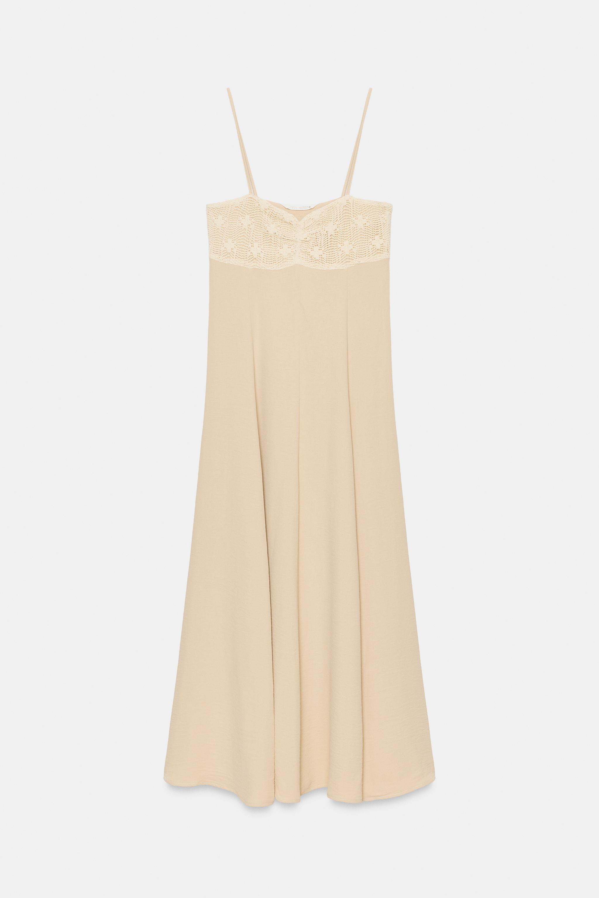 ROBE MI-LONGUE BIMATIÈRE À BRETELLES