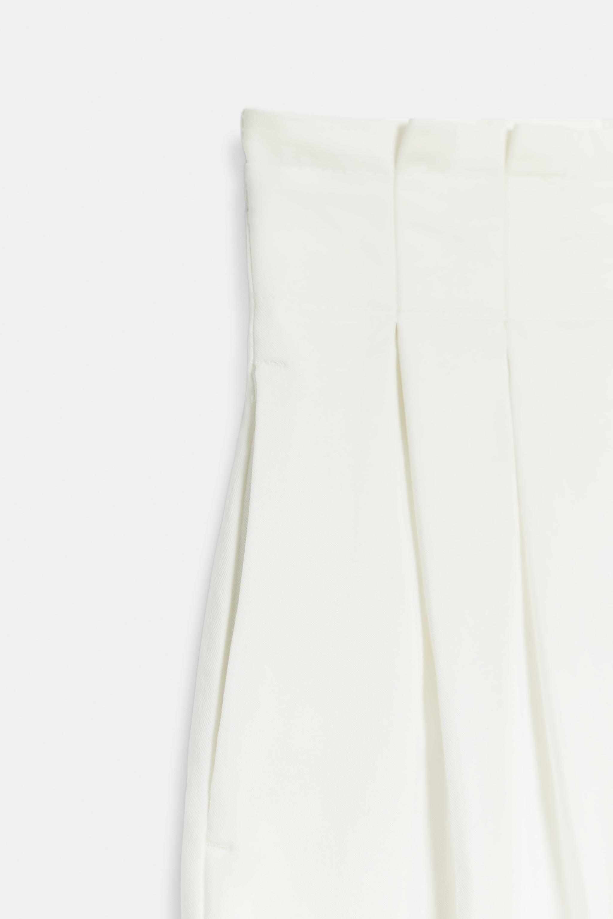 Женские брюки Zara PAPERBAG BALLOON PANTS — фото 9