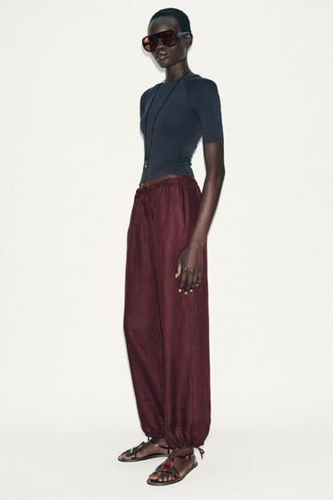 SOFT-TOUCH T-SHIRT - Charcoal grey de Zara - Image 2