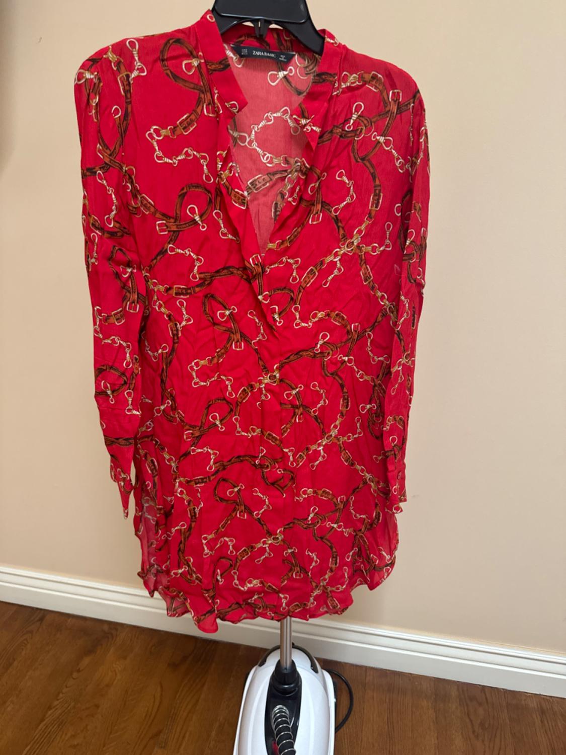 VESTIDO ESTAMPADO CADENAS