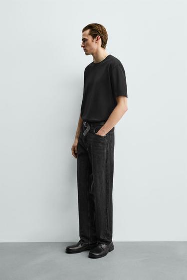 JEAN COUPE DROITE - Charbon de Zara - Image 3