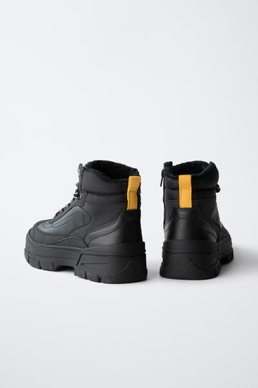 BOTTINES MONTAGNE - Noir de Zara - Image 4