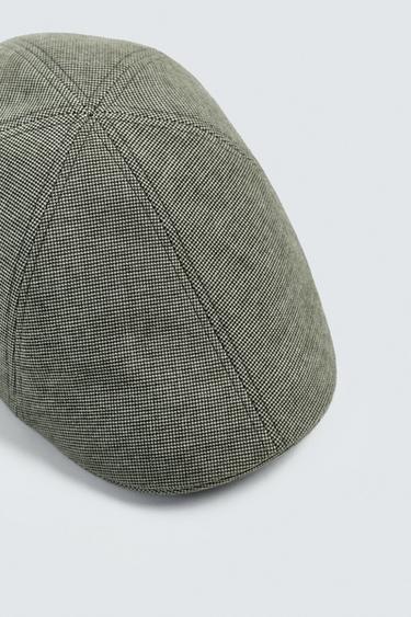 BÉRET STRUCTURÉ - Kaki de Zara - Image 1