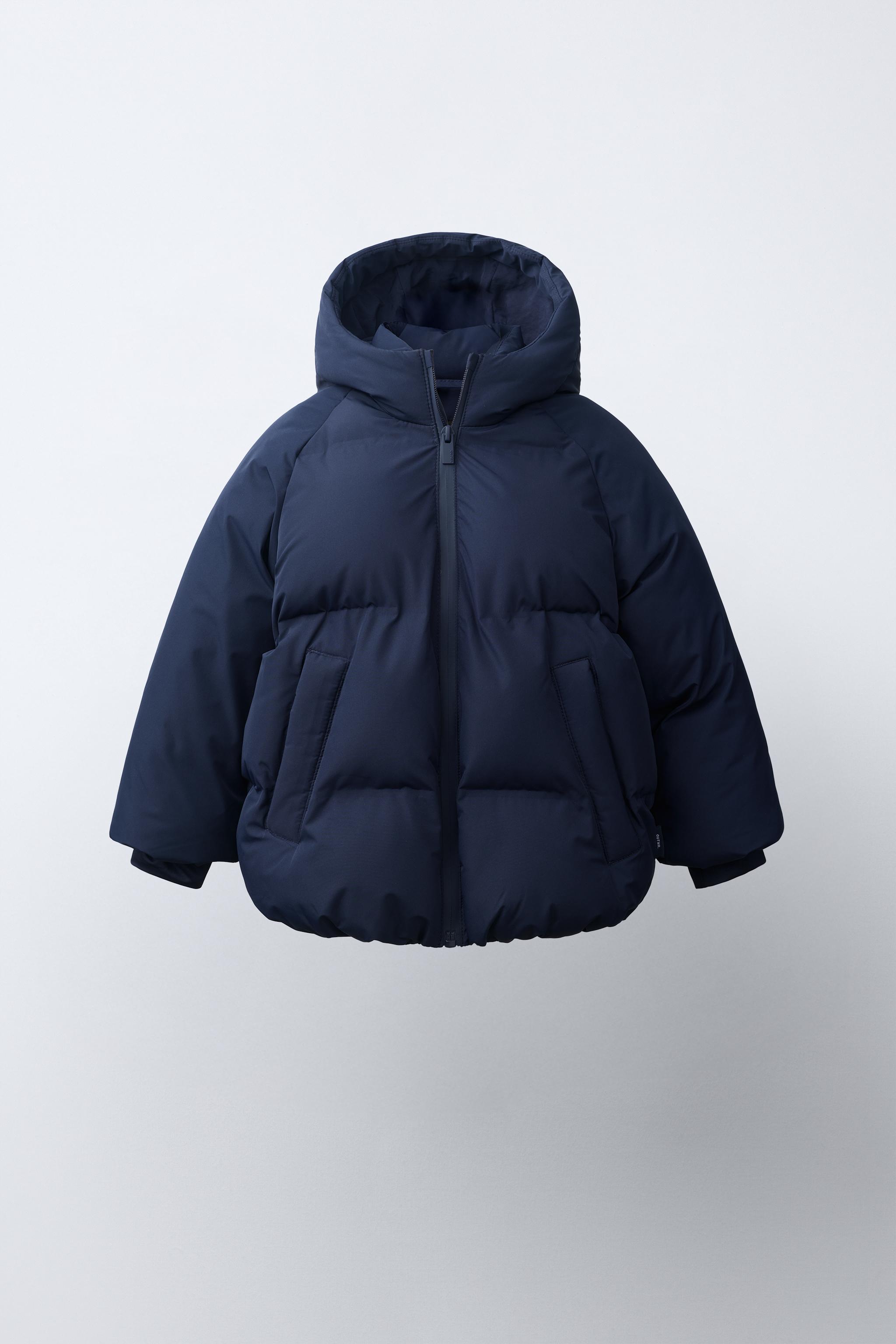 MANTEAU MATELASSÉ À CAPUCHE DÉPERLANT