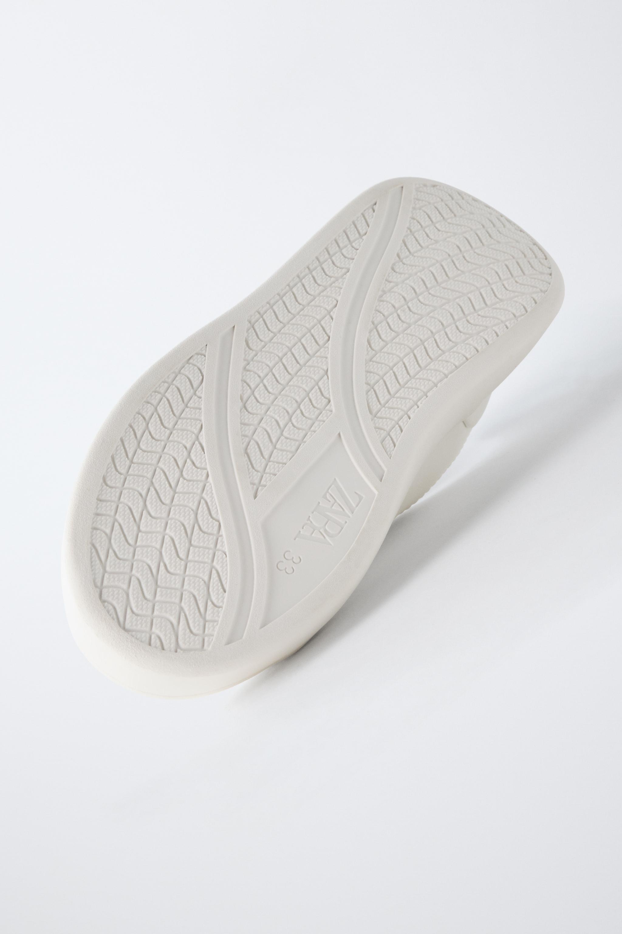 Детские кроссовки Zara BASIC CHUNKY SNEAKERS — фото 7