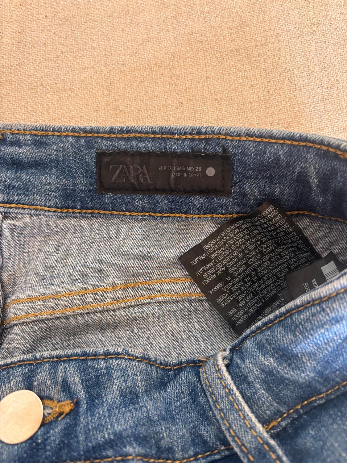 ZW COLLECTION HIGH-WAIST PALAZZO JEANS - Image 6