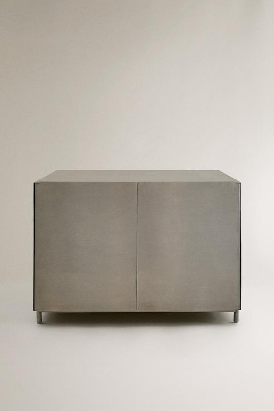 PETITE TABLE EN ACIER - Argent Mat de Zara - Image 0