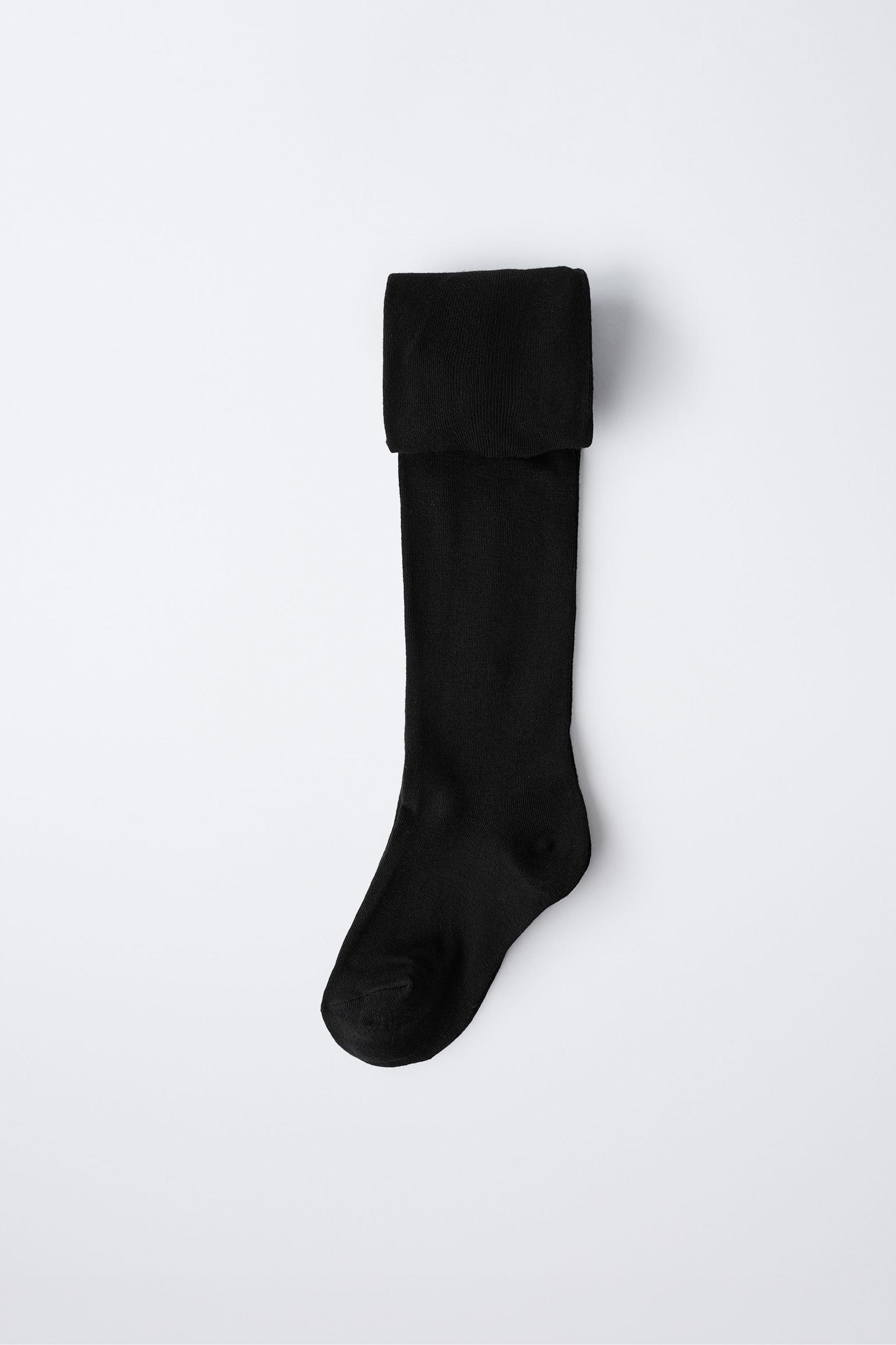 SOLID LEOTARD — Black
