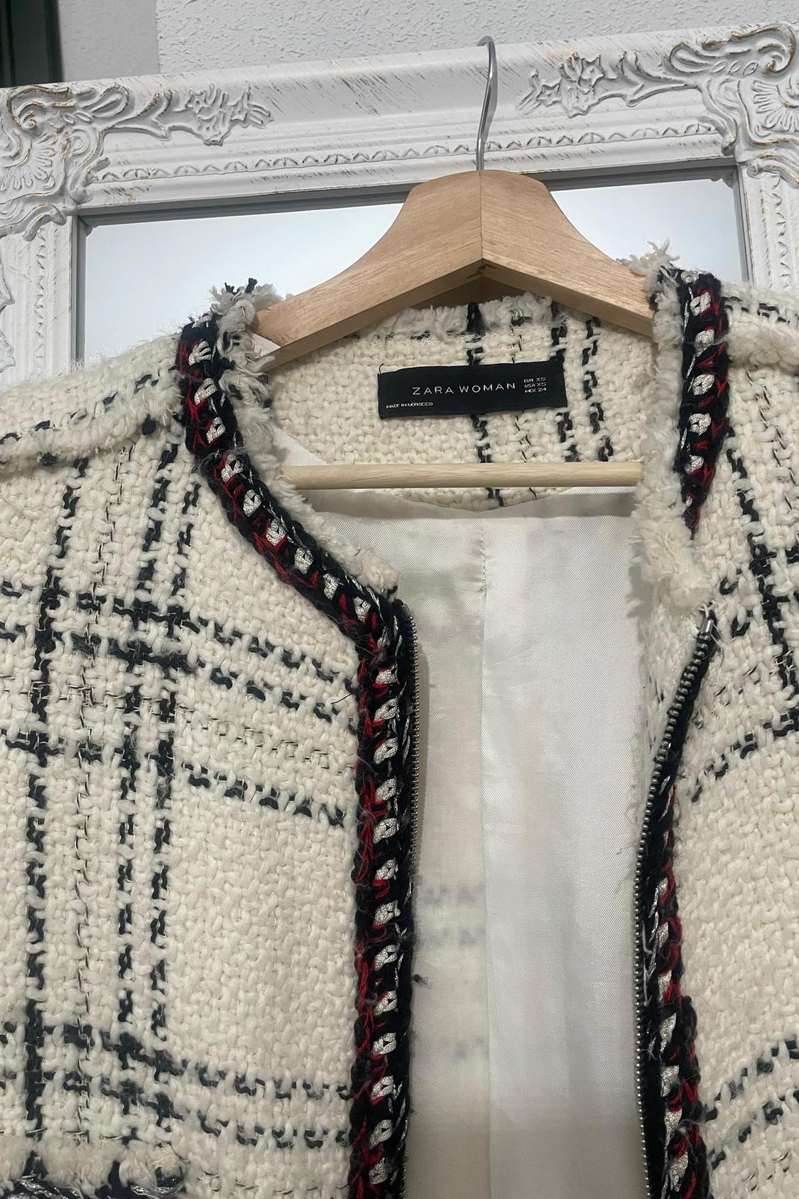 CHECK COAT WITH TRIMS - Image 4