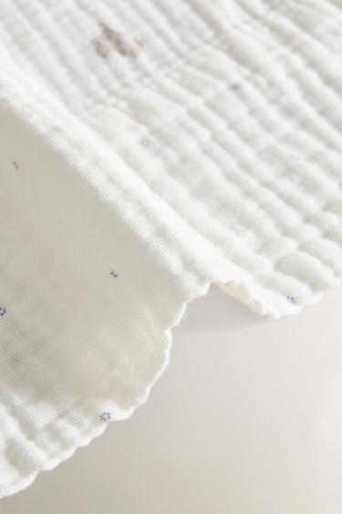 DRAP PLAT ENFANT GAZE ÉLÉPHANT - Gris de Zara - Image 4
