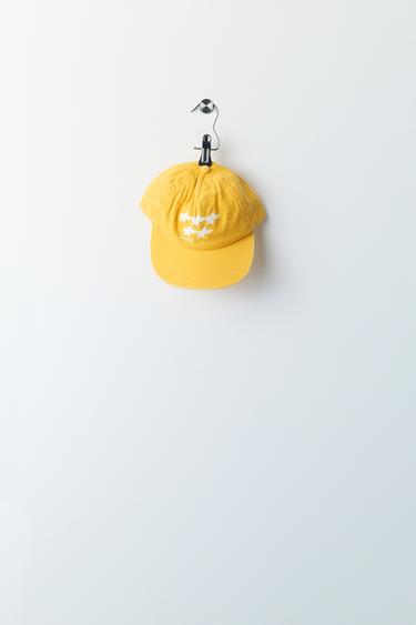 CASQUETTE À VISIÈRE PLATE PUKAS SURF X ZARA - Jaune de Zara