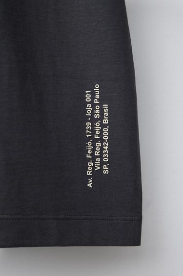 LABEL NUMBER T-SHIRT - Anthracite grey by Zara - Image 3