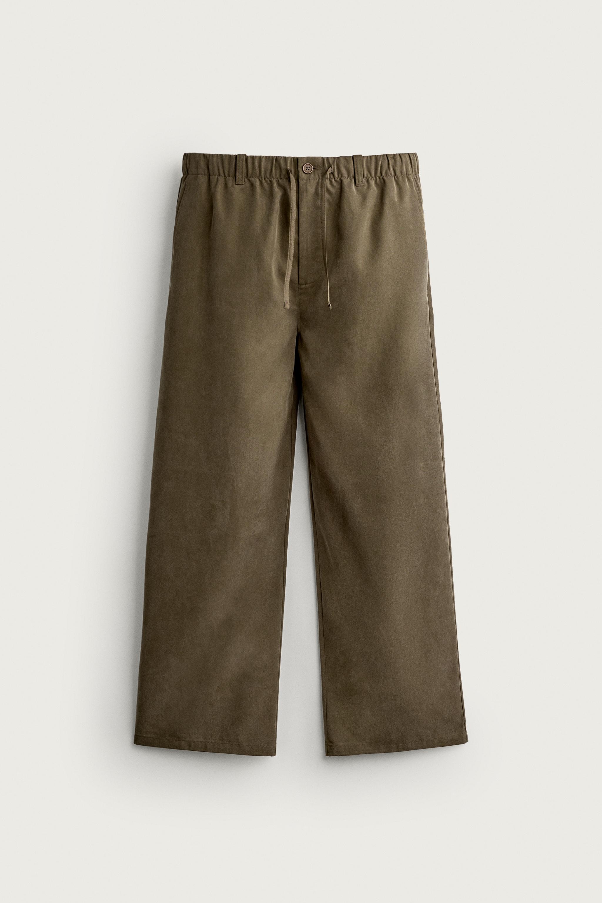 RELAXED FIT FLOWY PANTS