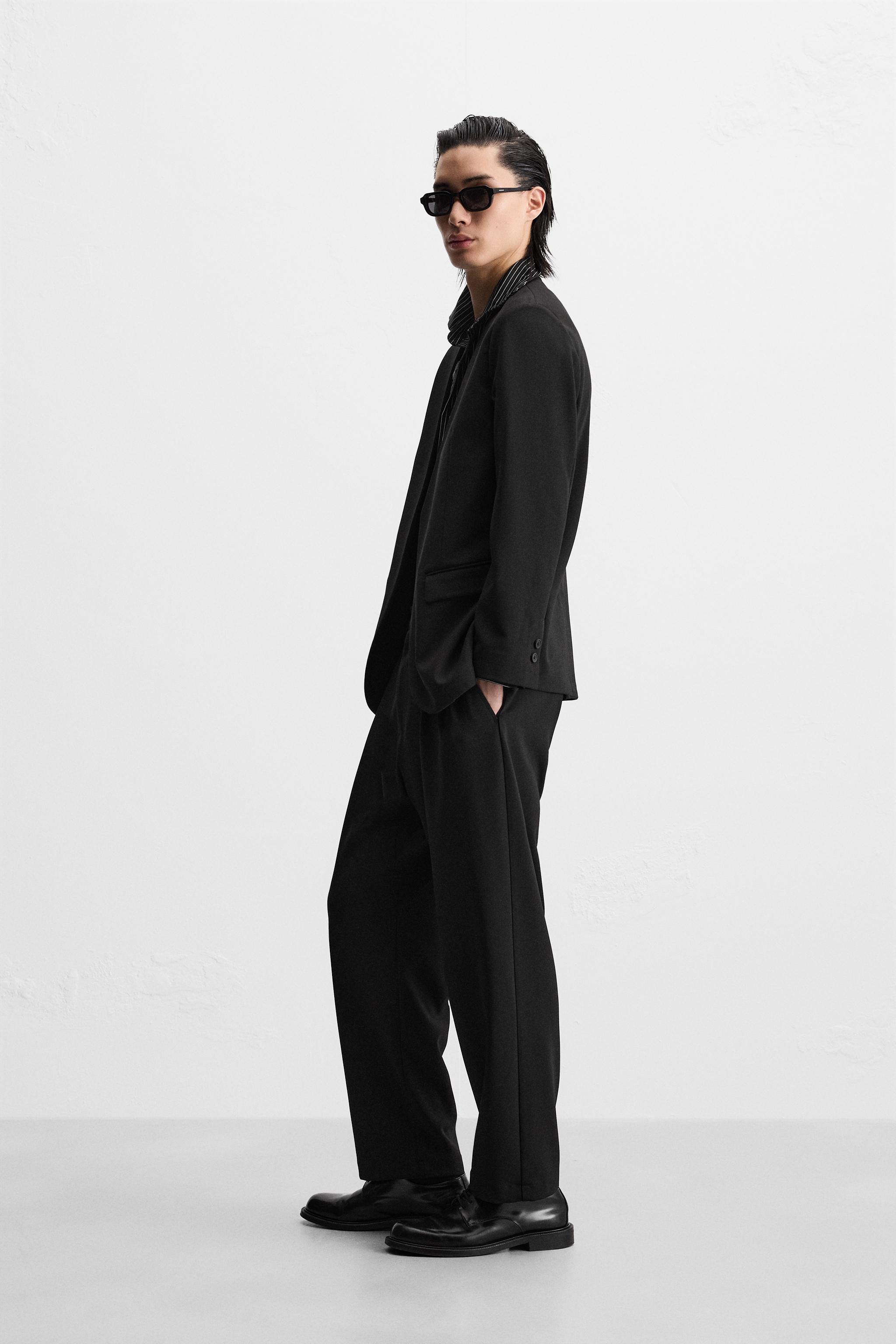 ノーラペルスーツブレザー - ブラック | ZARA Japan / 日本