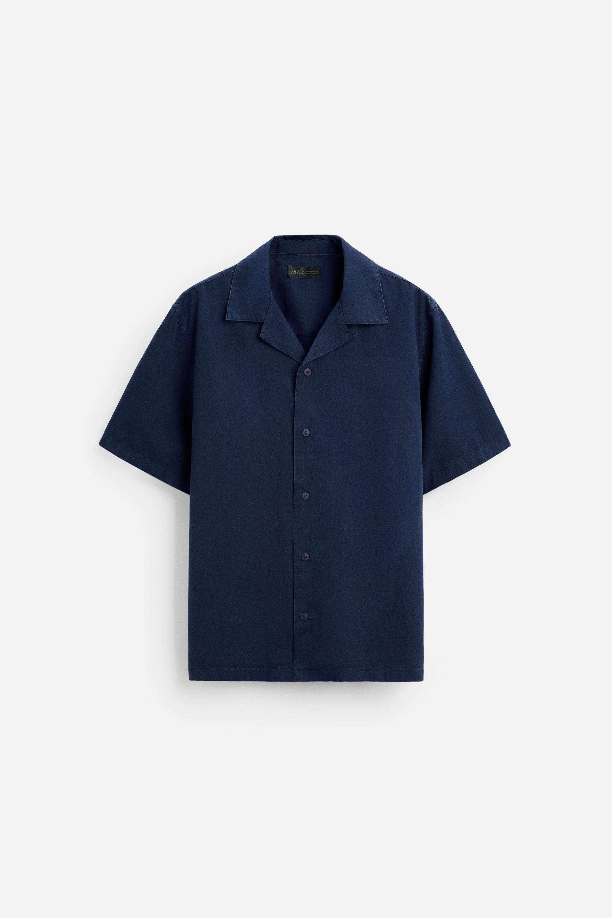 【ZARA】リラックスフィットデニムシャツ ブルー | 1820/465/400 ZARA】リラックスフィットデニムシャツ ブルー | 1820/465/400