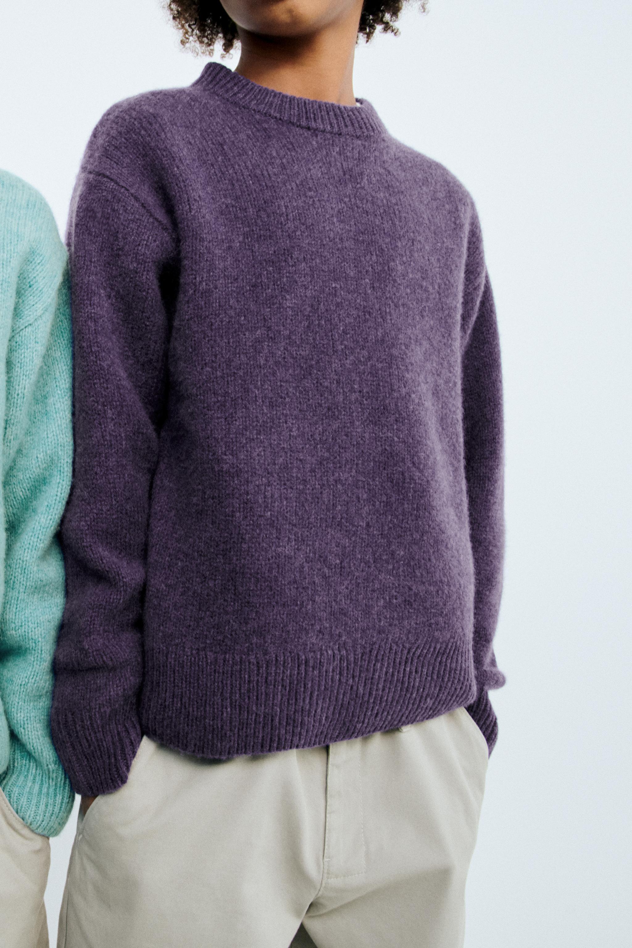 STORIESZ - 100% WOOL KNIT SWEATER