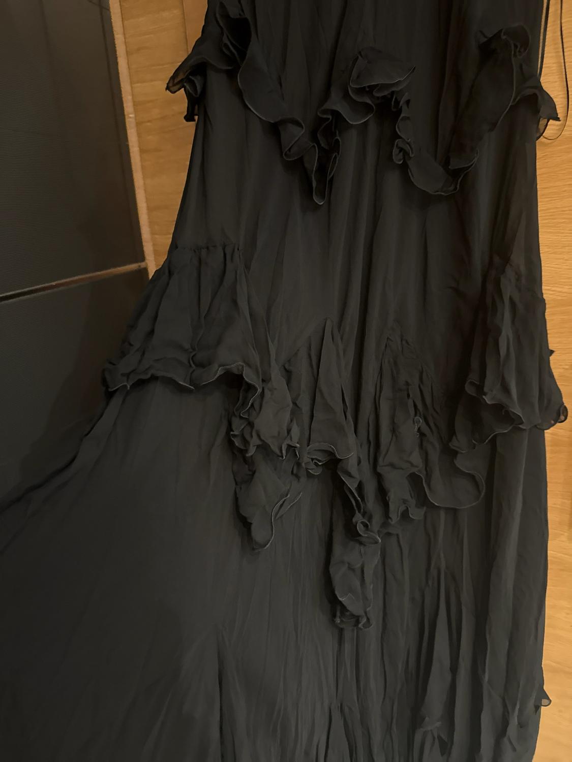 LONG RUFFLED DRESS - ZW COLLECTION - Image 5