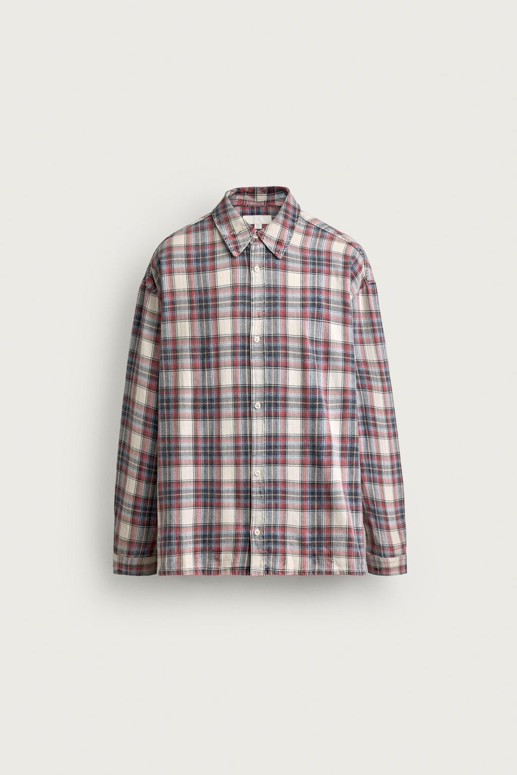 RELAXED FIT CHECK SHIRT