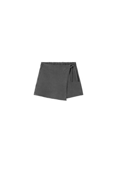 WASHED SKORT
