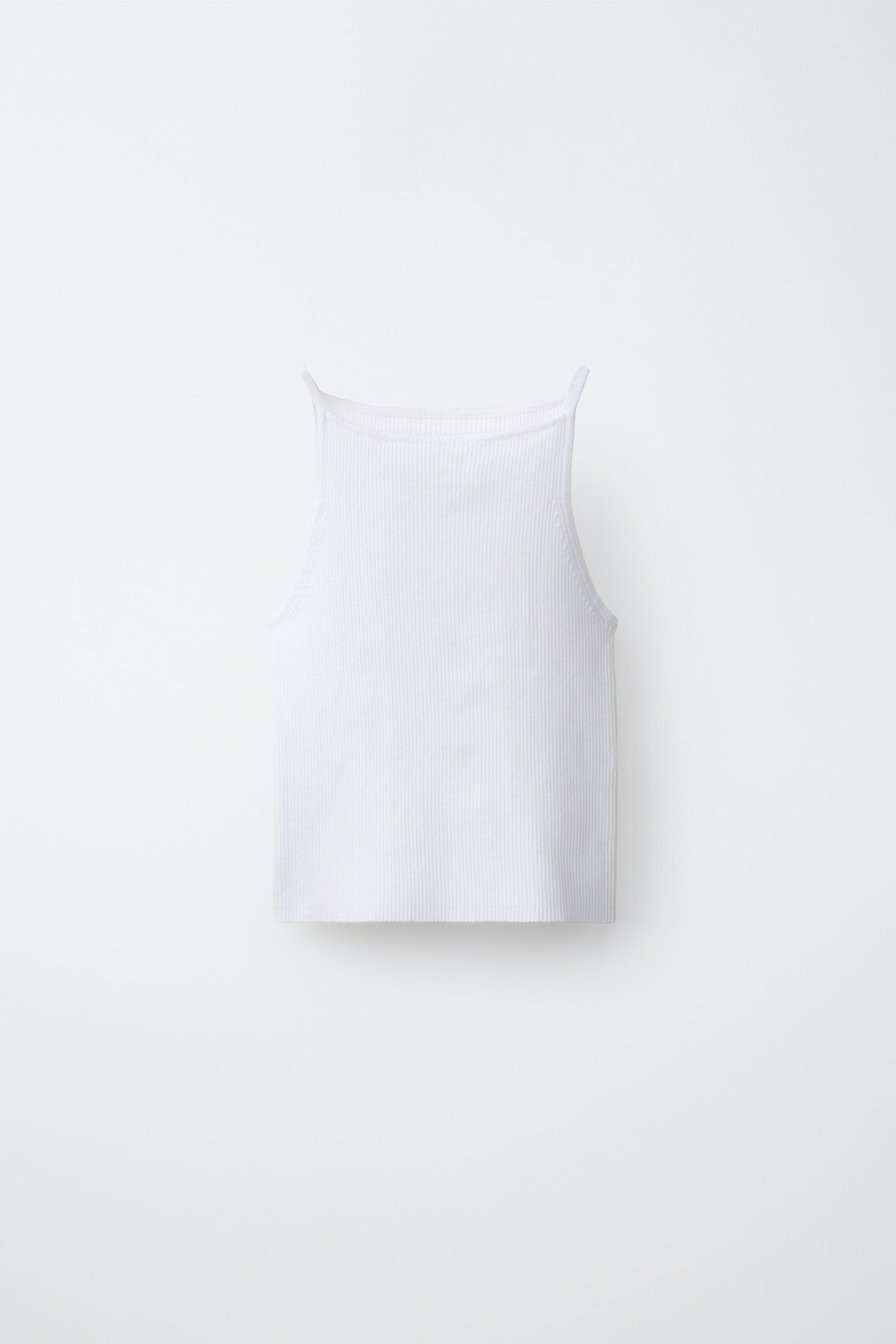 TOP EN MAILLE CANNELÉE