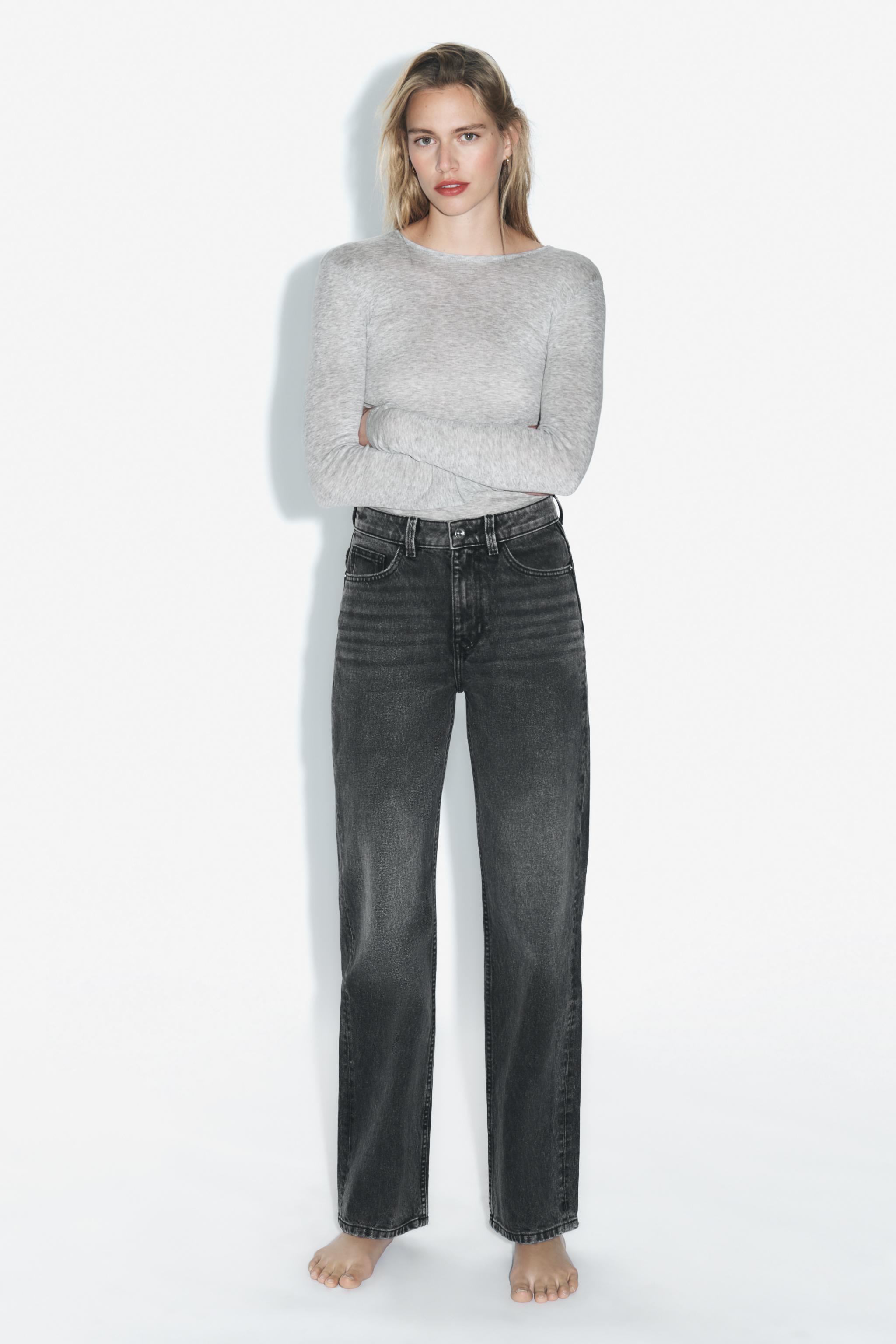 Zara trafaluc store jeans high waist