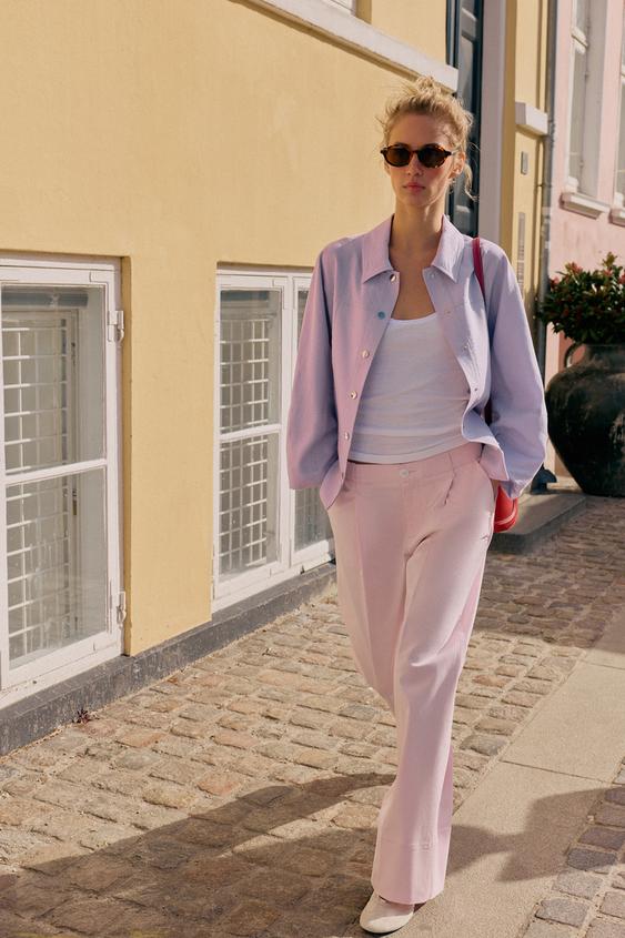 PLEATED CHINO PANTS from Zara - $59.90