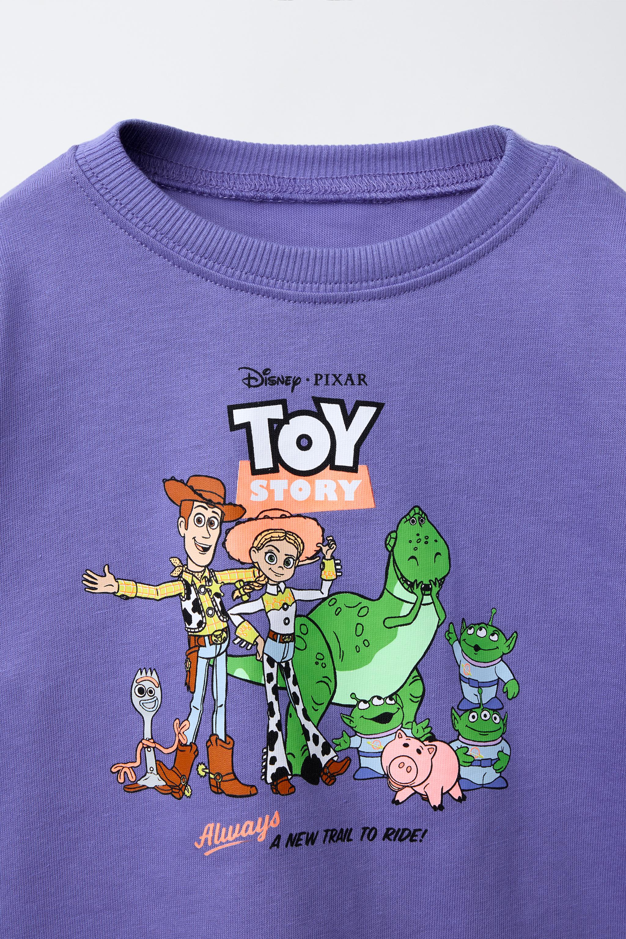 REX TOY STORY © DISNEY Tシャツ - パープル | ZARA Japan / 日本