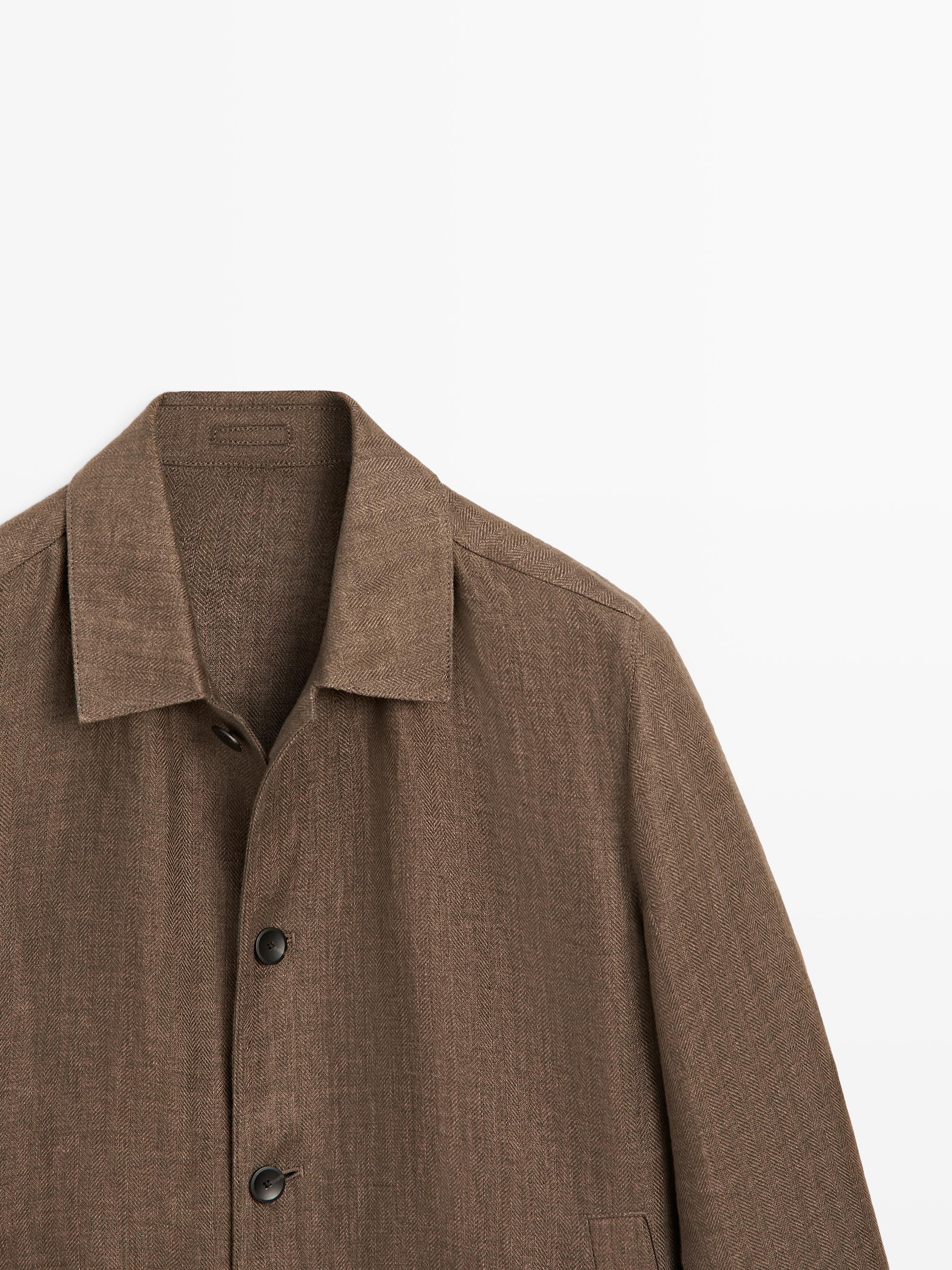 Blouson total look chevrons lin
