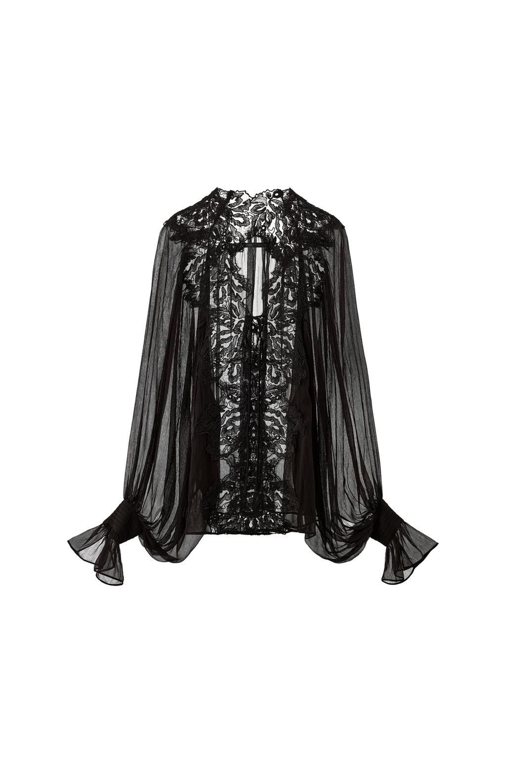 GEORGETTE LACE BLOUSE - image 3