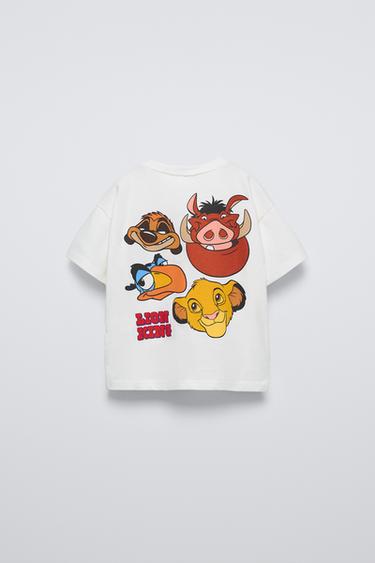 THE LION KING © DISNEY T-SHIRT - Ecru by Zara - Image 1