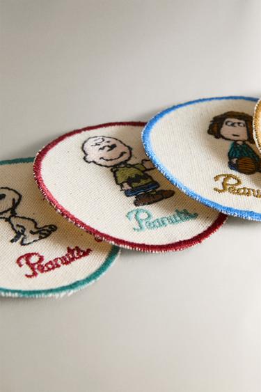 PACK OF CHILDREN'S PEANUTS™ PATCHES (PACK OF 4) - Cream by Zara - Image 2