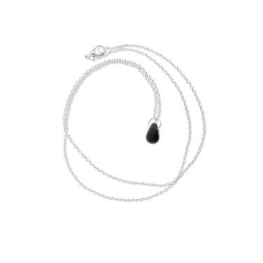 TEARDROP PENDANT NECKLACE - Silver by Zara