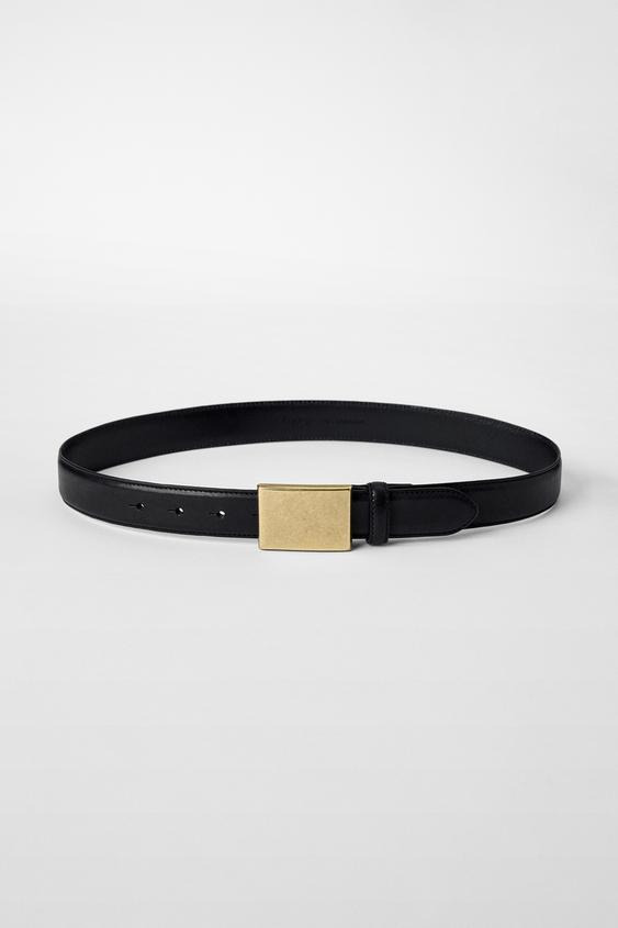 LEATHER BELT BOBBY GILLESPIE X ZARA