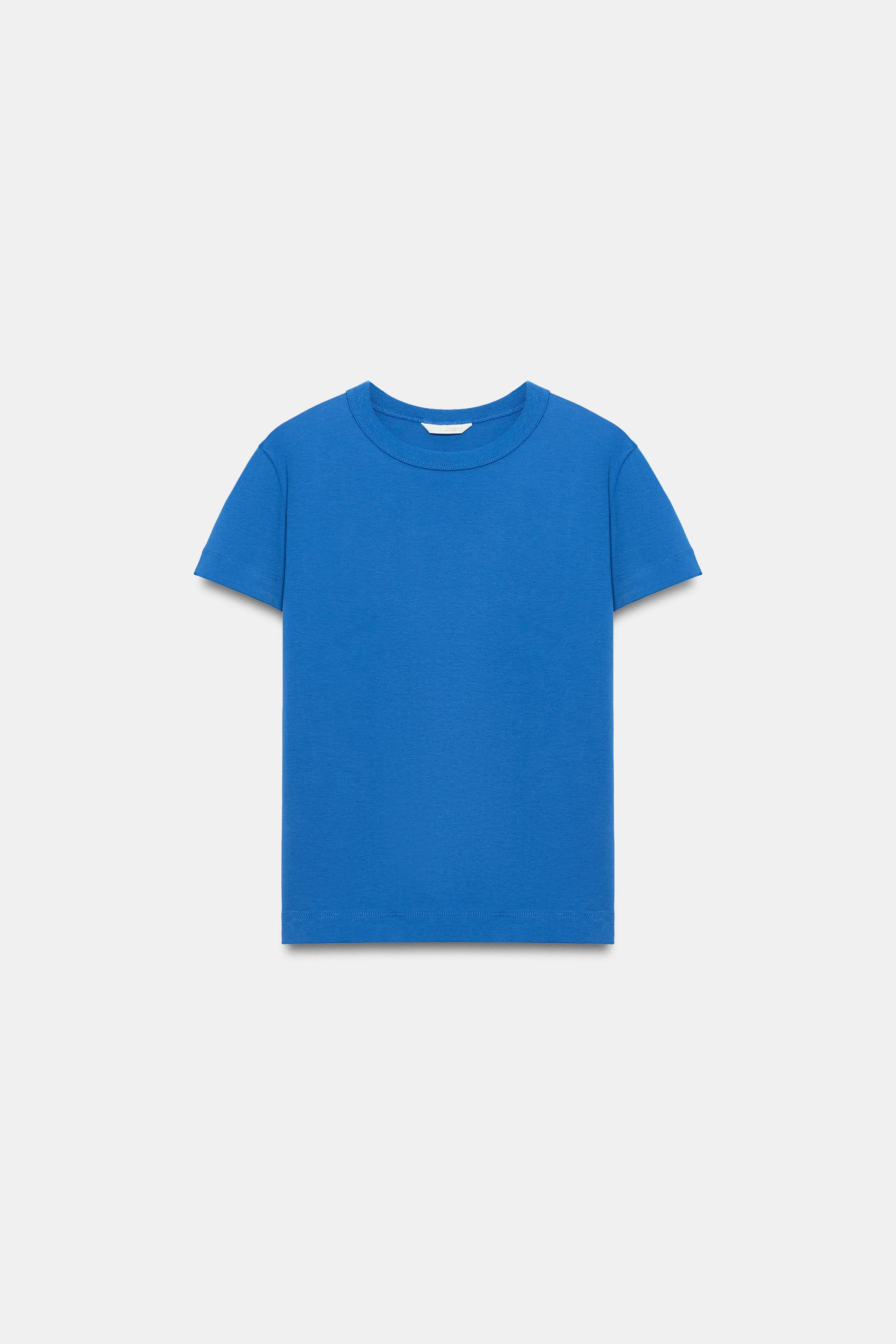 İNTERLOK KISA KOLLU T-SHIRT - Görsel 6