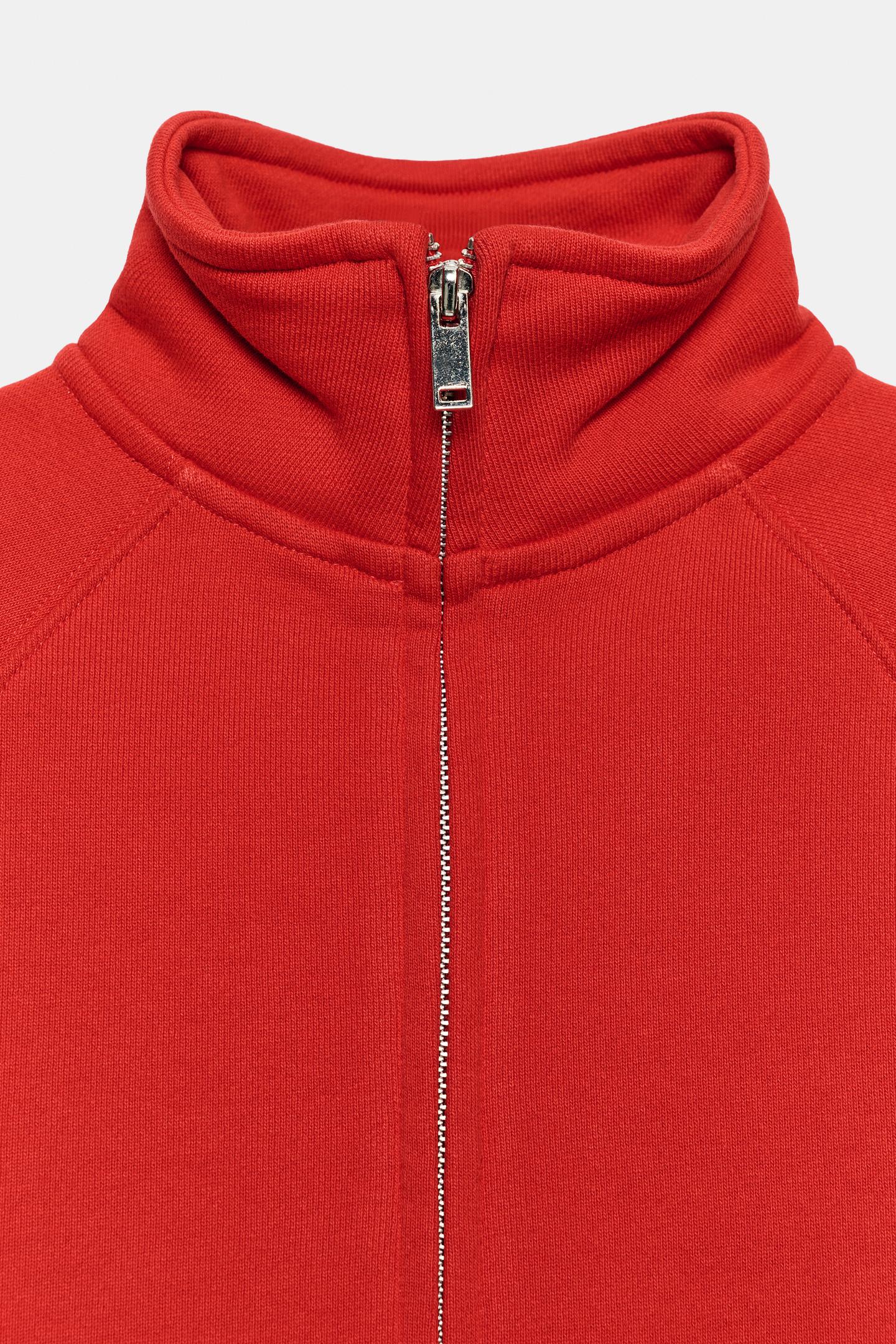 Женская толстовка Zara Back Label, цвет: Красный — фото 8