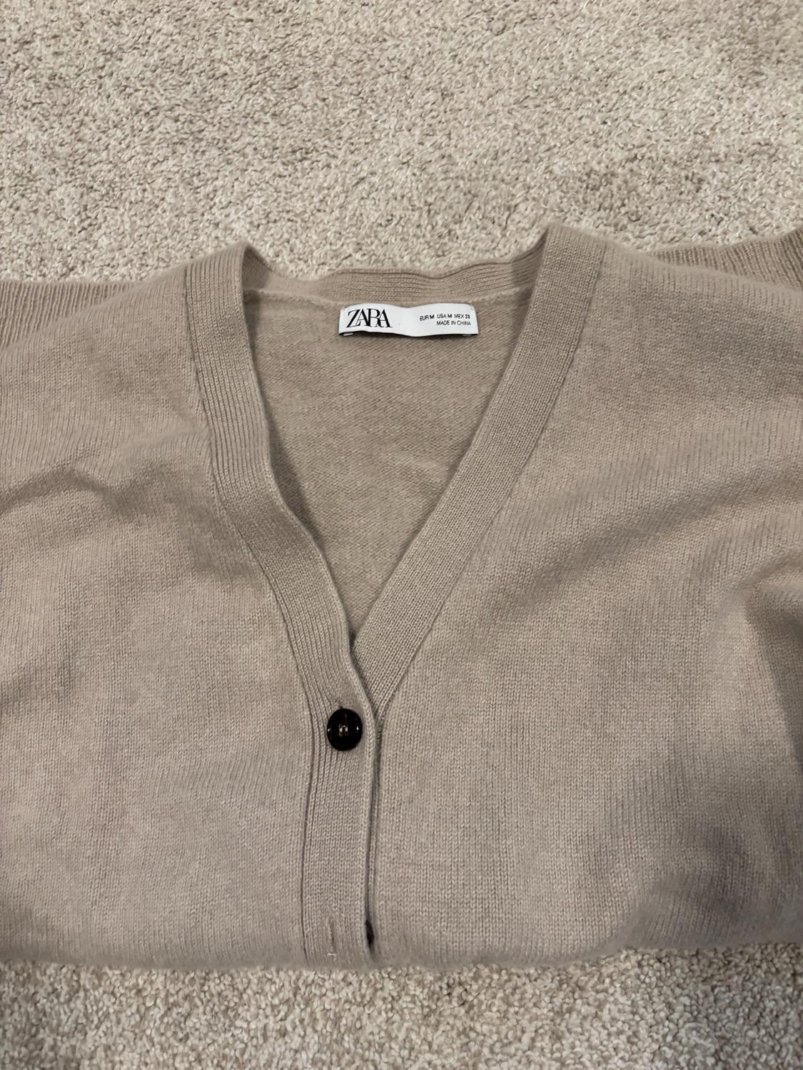 BUTTONED CASHMERE CARDIGAN - Image 3