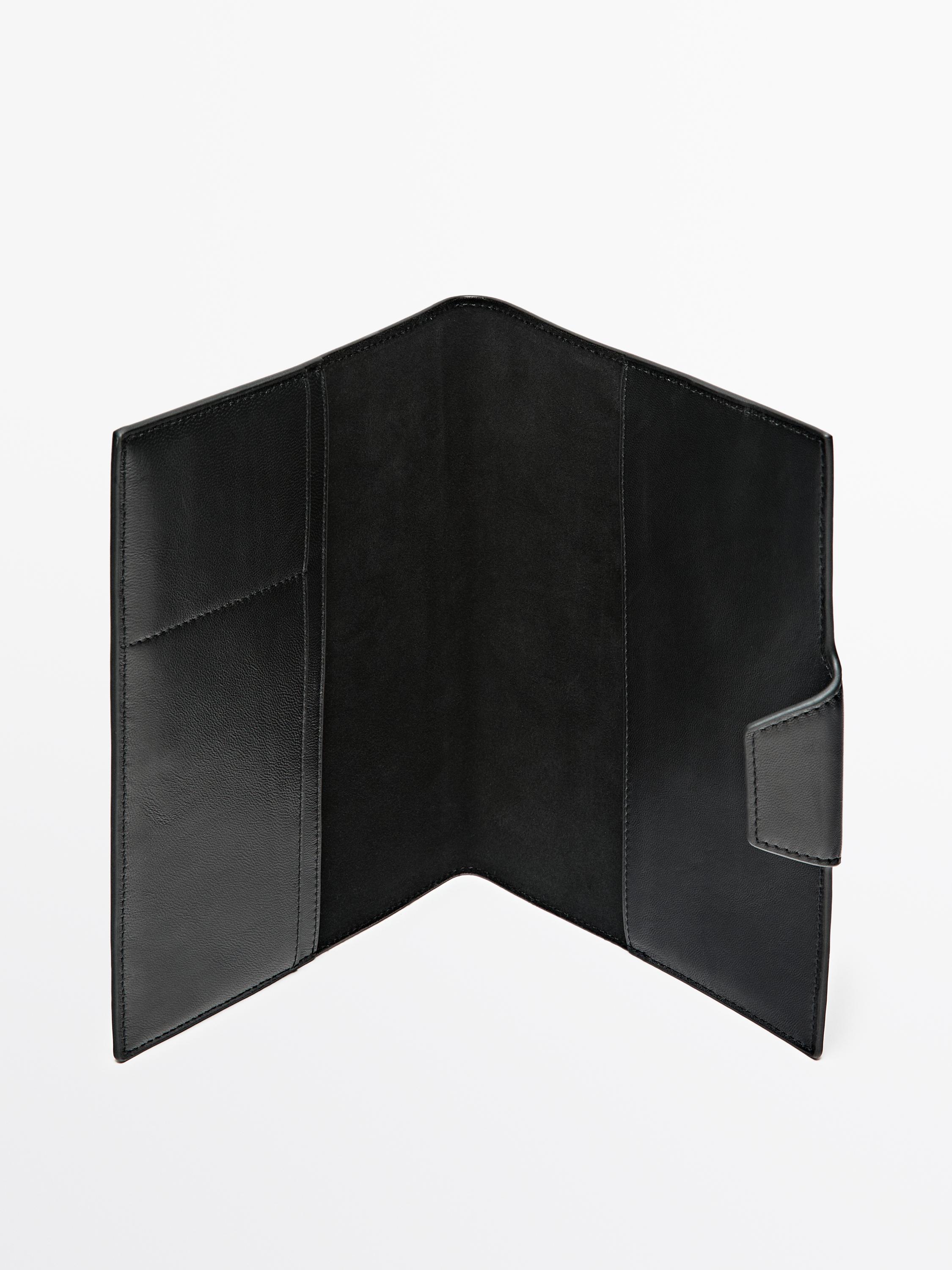 Nappa leather notebook cover