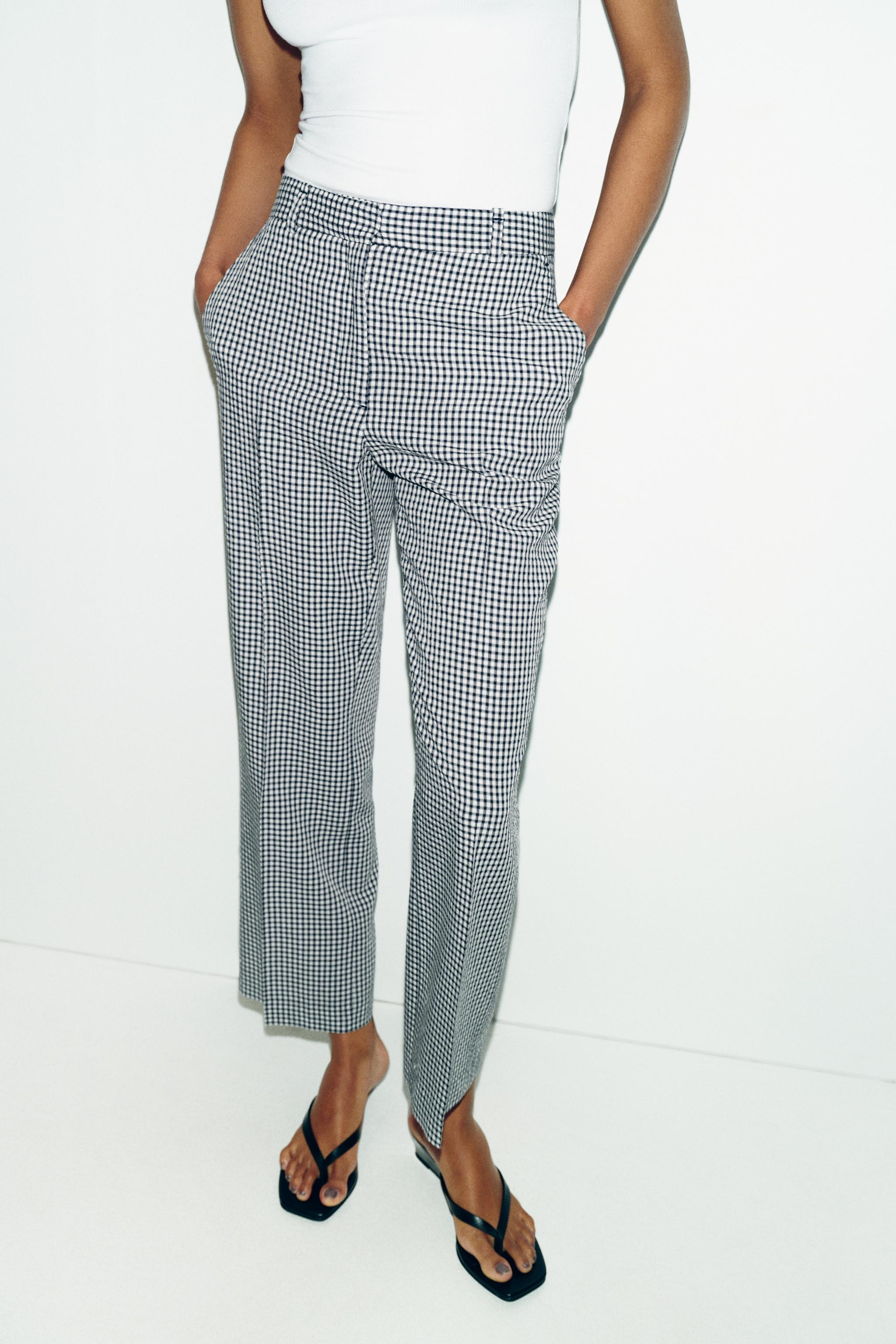 PANTALON À CARREAUX VICHY