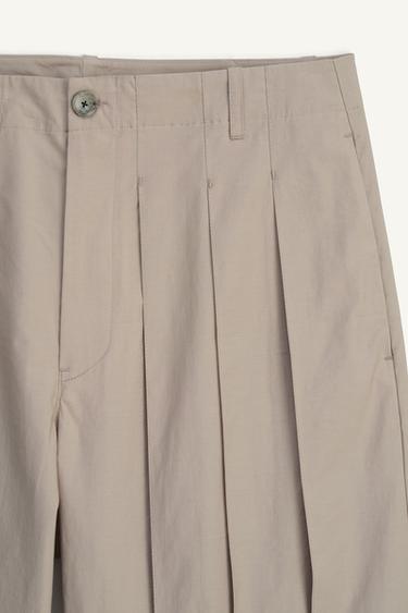 PANTALON À PLIS PLATS ÉDITION LIMITÉE - Pierre de Zara - Image 6