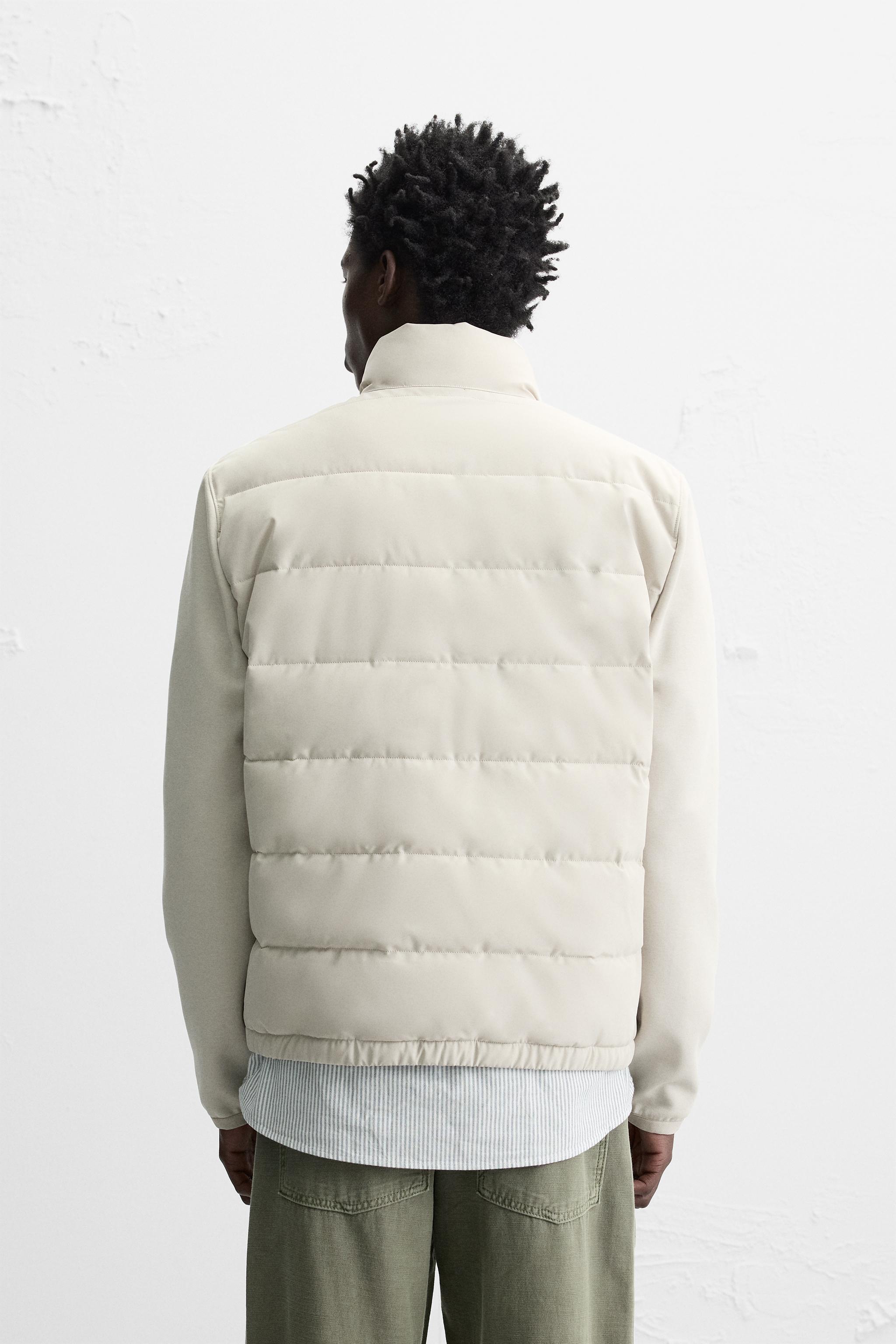 ZARA キルティングジャケット　白 まだ間に合う！】大バズり中のZARA『ハートキルティング